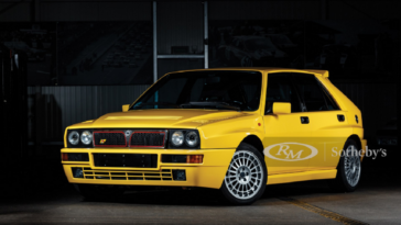 Lancia Delta HF Integrale Evoluzione II Giallo Ginestra asta