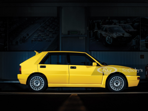 Lancia Delta HF Integrale Evoluzione II Giallo Ginestra asta