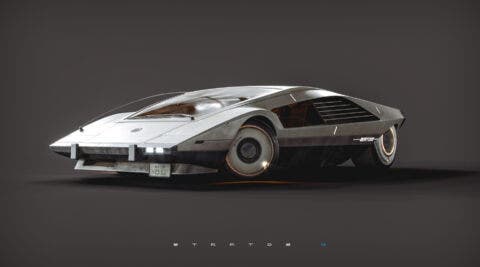 Lancia Stratos Slashed Zero