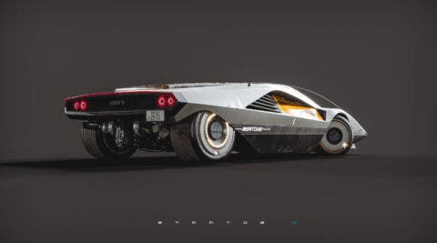 Lancia Stratos Slashed Zero