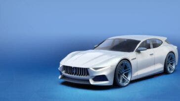 Maserati shooting brake render