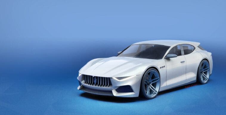 Maserati shooting brake render