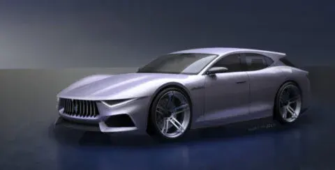 Maserati shooting brake render