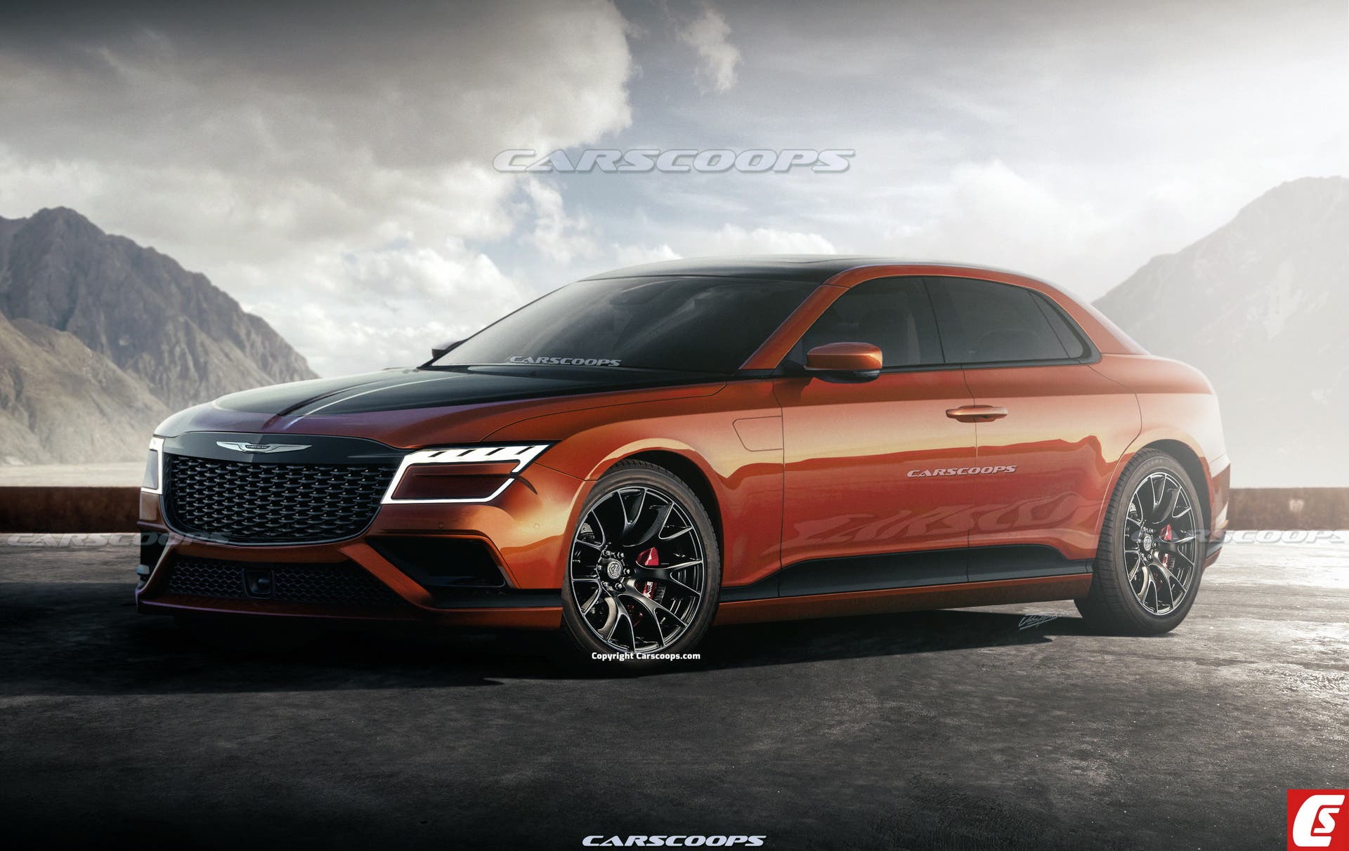 Nuova Chrysler 300 render