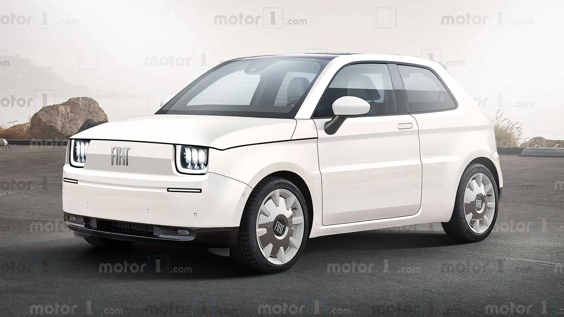 Nuova Fiat 126 elettrica potrebbe essere così | Render - ClubAlfa.it