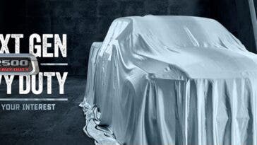 Ram 2500 2021 teaser