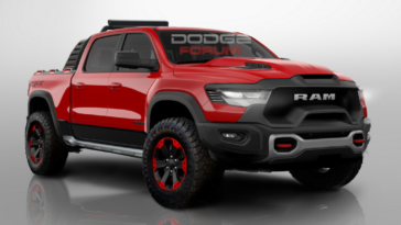 Ram Rebel TRX render