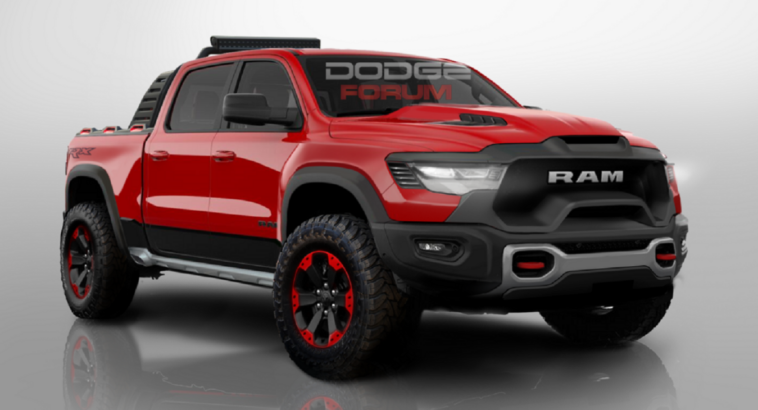 Ram Rebel TRX render