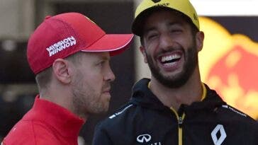 Riccirdo e Vettel