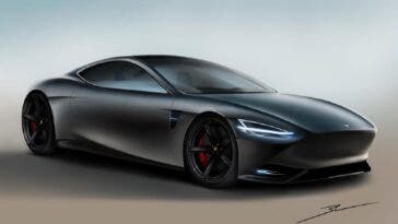 Tesla X Ferrari