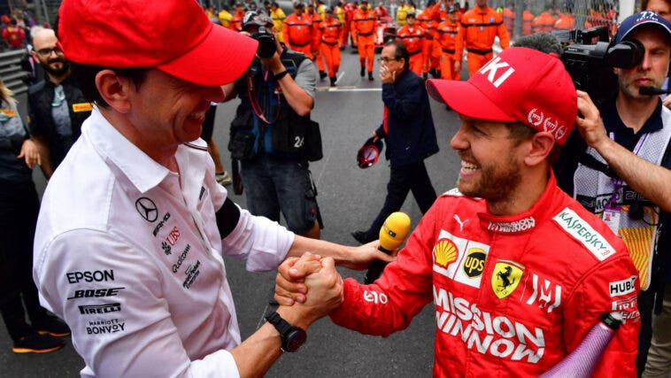 Vettel e Wolff