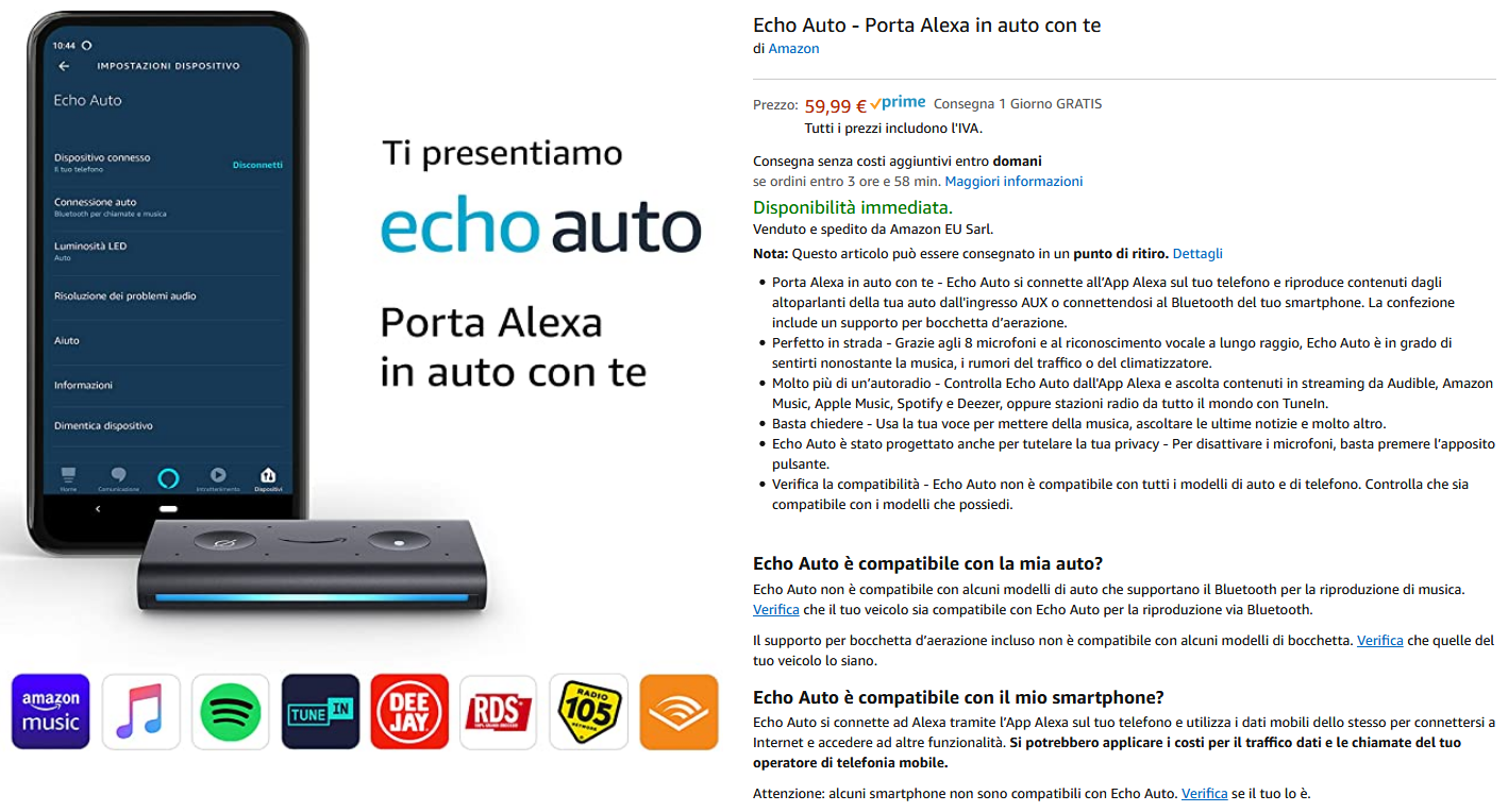 Amazon Echo Auto