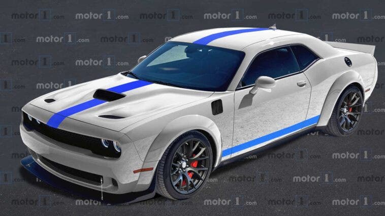 Dodge Challenger ACR 2021 render