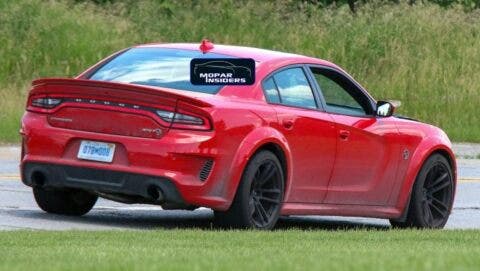 Dodge Charger SRT Hellcat Widebody 2021 foto spia