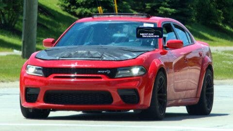 Dodge Charger SRT Hellcat Widebody 2021 foto spia