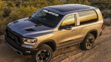 Dodge Ramcharger moderno render