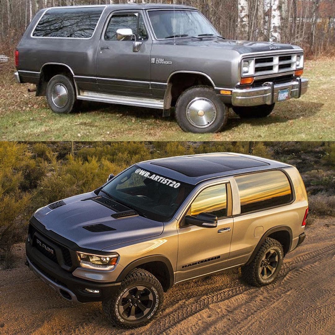 Dodge Ramcharger moderno render