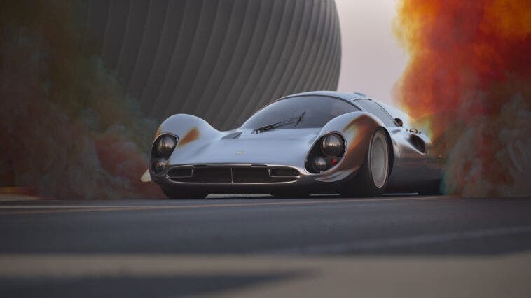 Ferrari 330 P moderna render