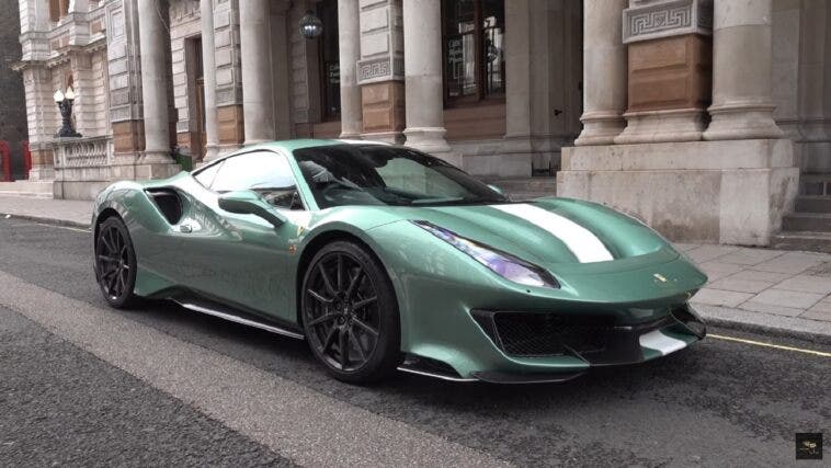 Ferrari 488 Pista Verde Francesca