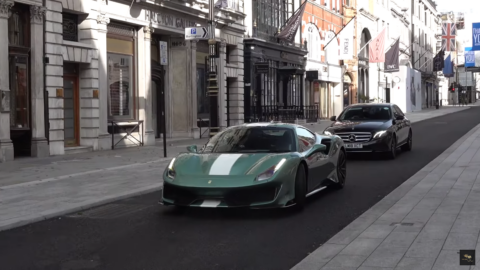 Ferrari 488 Pista Verde Francesca