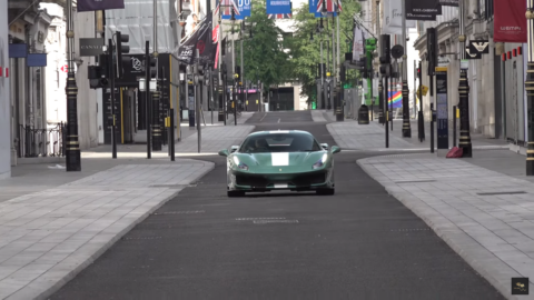 Ferrari 488 Pista Verde Francesca