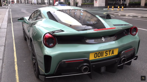 Ferrari 488 Pista Verde Francesca