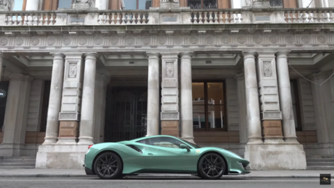 Ferrari 488 Pista Verde Francesca