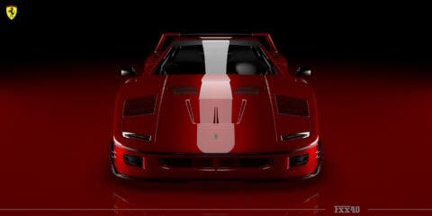 Ferrari FXX40 render