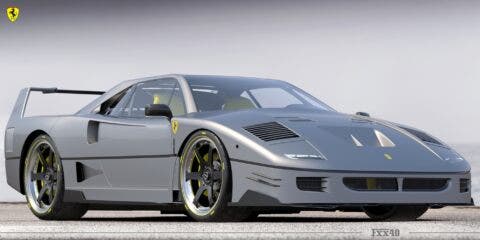 Ferrari FXX40 render