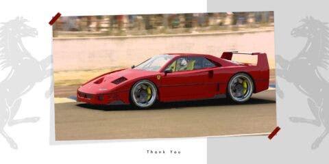 Ferrari FXX40 render