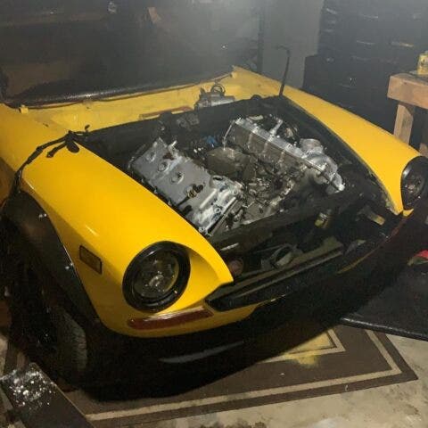 Fiat 124 Sport Spider motore V8 Ferrari