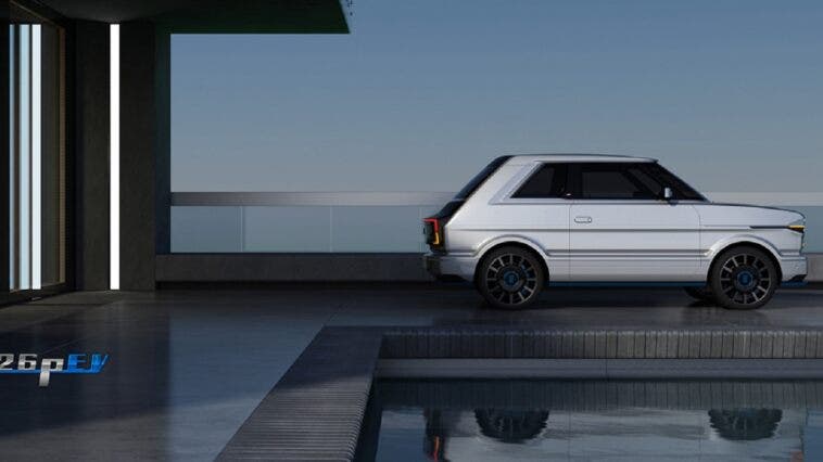 Fiat 126 EV render