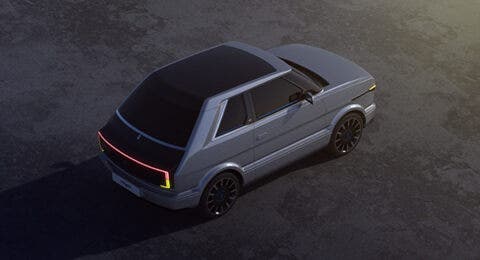 Fiat 126 EV render