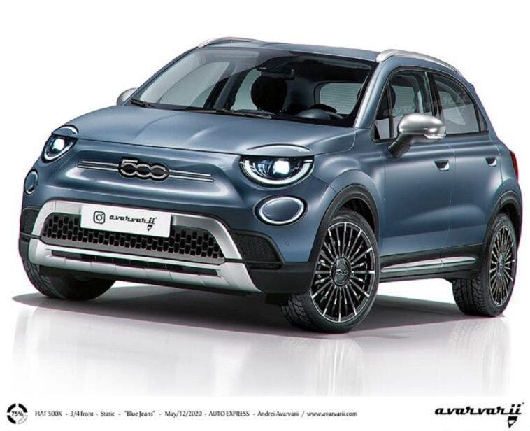 Fiat 500XL render