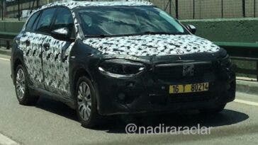 Fiat Tipo 2021 foto spia Turchia