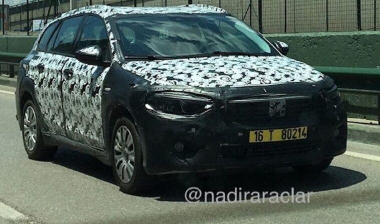 Fiat Tipo 2021 foto spia Turchia