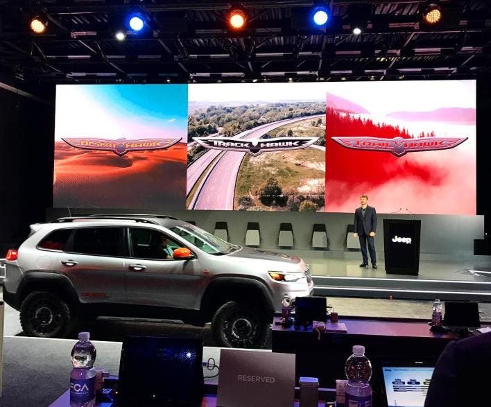 Jeep Cherokee Deserthawk concept