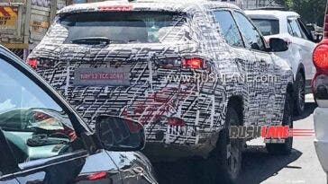 Jeep Compass 2021 India foto spia