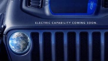 Jeep Wrangler 4xe teaser