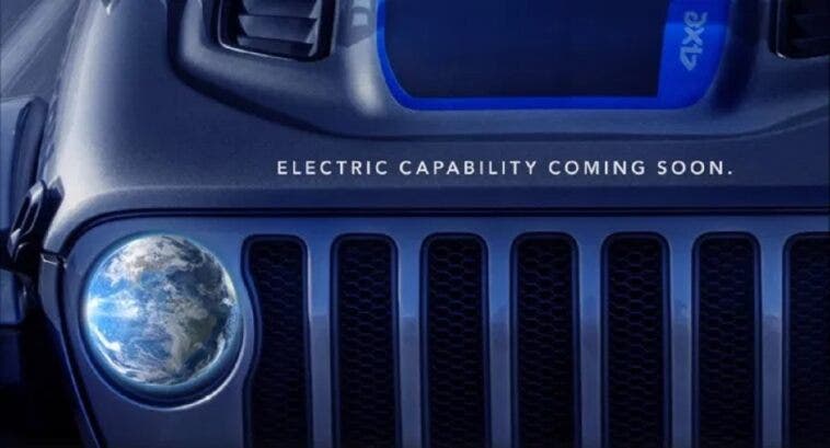 Jeep Wrangler 4xe teaser