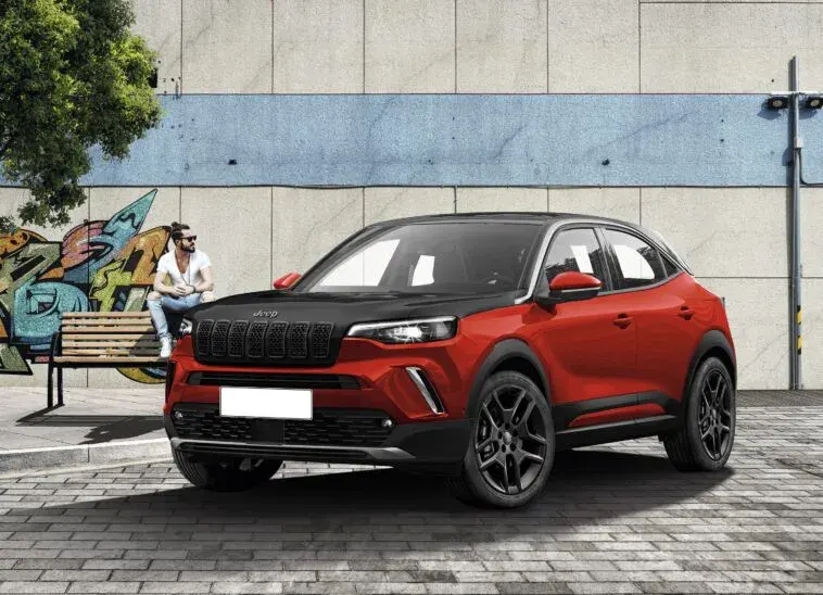 Jeep baby SUV Opel Mokka render