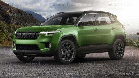 Jeep baby SUV render