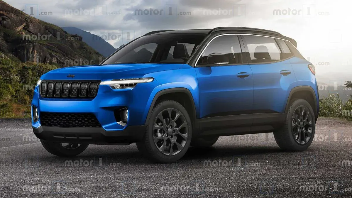 Jeep baby SUV render