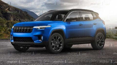 Jeep baby SUV render