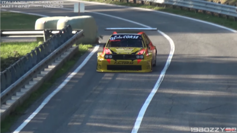 Lancia Delta HF Integrale hillclimb