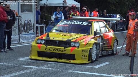 Lancia Delta HF Integrale hillclimb