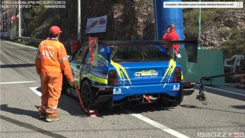 Lancia Delta HF Integrale hillclimb