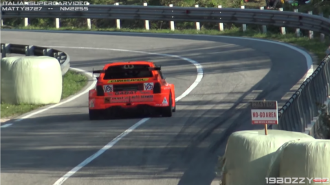 Lancia Delta HF Integrale hillclimb