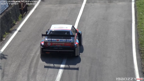 Lancia Delta HF Integrale hillclimb