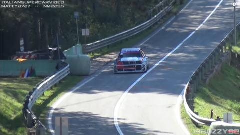 Lancia Delta HF Integrale hillclimb